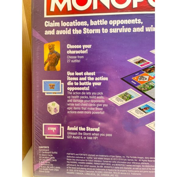 *NEW* Monopoly Fortnite Game - Picture 3 of 15